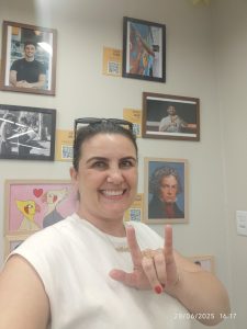 Muito além do gelato: Libras em prática