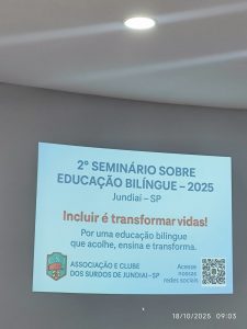 2º seminário sobre educação bilíngue- 2025 Jundiaí SP